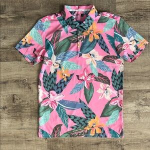 Duvin Tropical Polo Shirt S